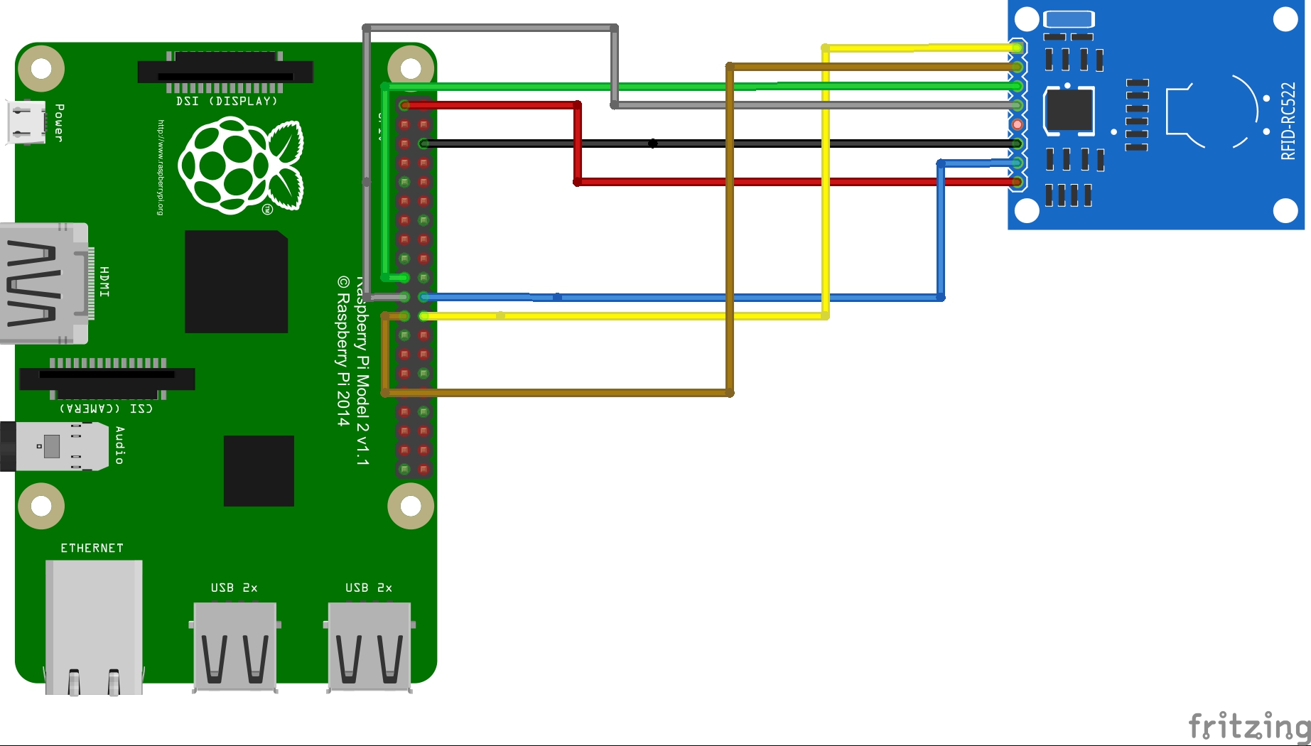 RC522 with Raspberry Pi 2 – For me to remember